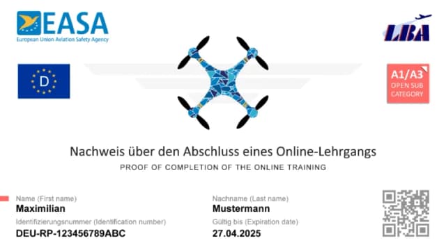 Drohnenführerschein Deutschland