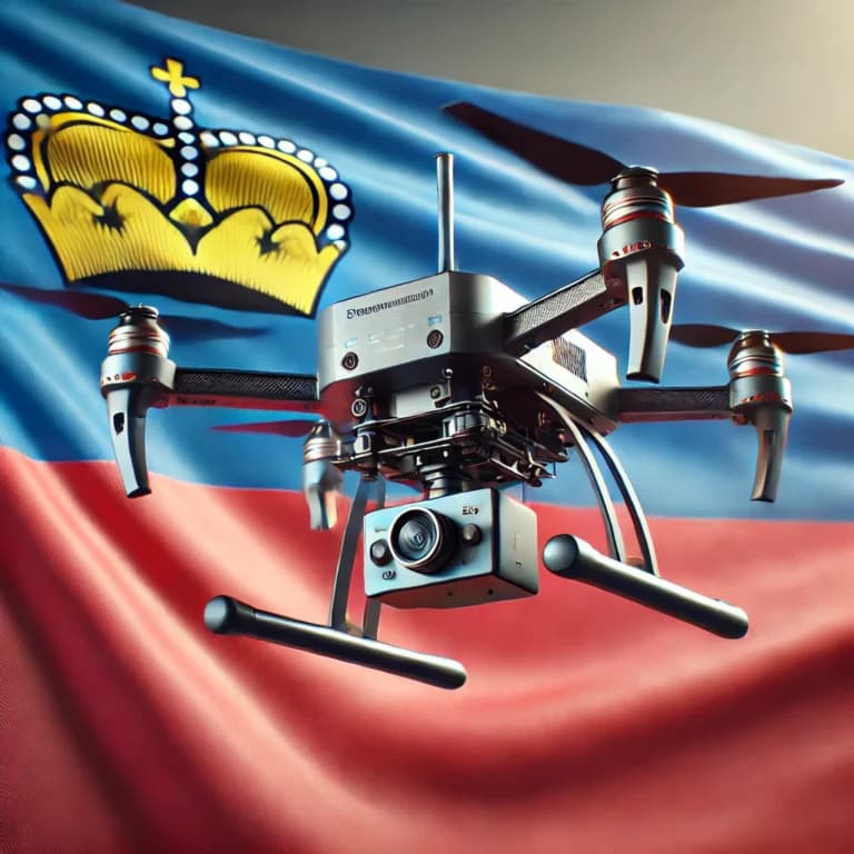 Drohnen-Gesetze in Liechtenstein - Illustration der rechtlichen Bestimmungen für Drohnenflüge im Fürstentum Liechtenstein